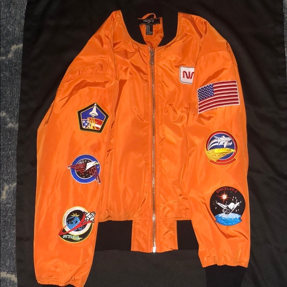 nasa jacket forever 21